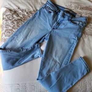 Abercrombie & Fitch Light Blue High Rise Jeans
